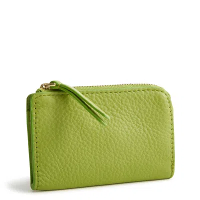 Vera Bradley Outlet Leather Zip Card Pouch In Multi
