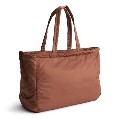 Vera Bradley Outlet Nylon Knollton Travel Tote Bag In Brown