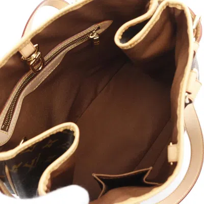 Pre-owned Louis Vuitton Brown Monogram Coated Canvas Tote Bag ()