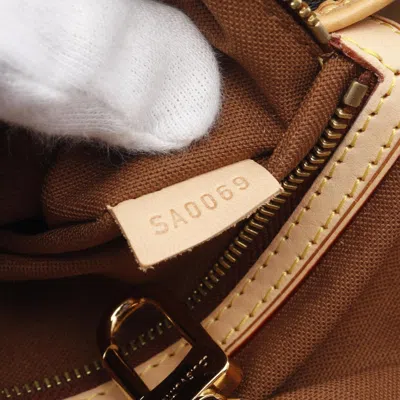Pre-owned Louis Vuitton Brown Monogram Coated Canvas Tote Bag ()