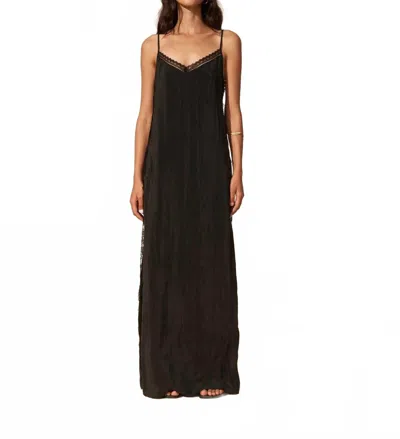 Fete Imperiale Elisa Maxi Dress In Black In Black