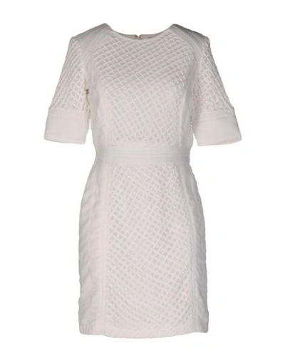 Intropia Short Dress In White