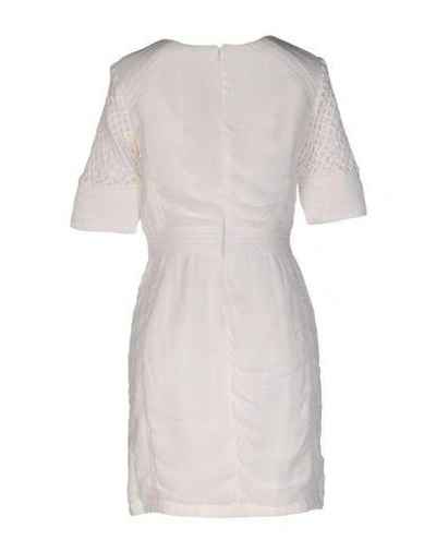 Shop Intropia Short Dress In White