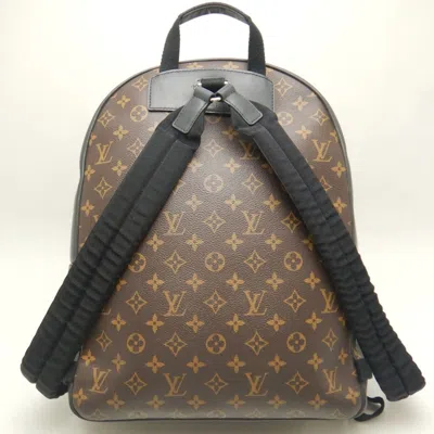 Pre-owned Louis Vuitton Brown Pvc Backpack ()