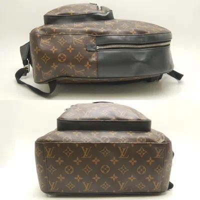 Pre-owned Louis Vuitton Brown Pvc Backpack ()