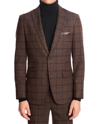 Paisley & Gray Ashton Peak Jacket In Brown