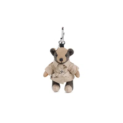 Burberry Thomas Keychain In Brown