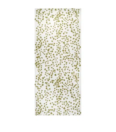 Summerill & Bishop Linen Ivy Tablecloth In Green