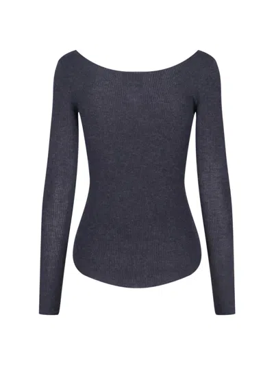 Isabel Marant Cashmere And Silk Blend Sweater In Gray