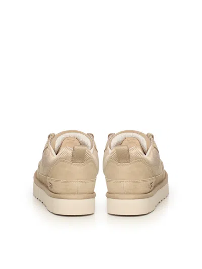 Ugg Lo Lowmel Mesh And Suede Sneakers In Animal Print