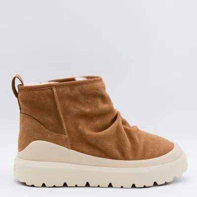 Ugg Heritage Utility Mini Boots In Brown