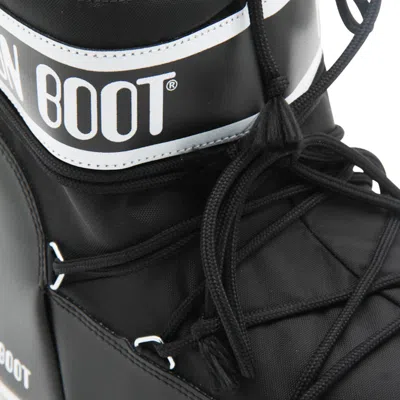 Moon Boot Black Icon Short Snow Boots In Black