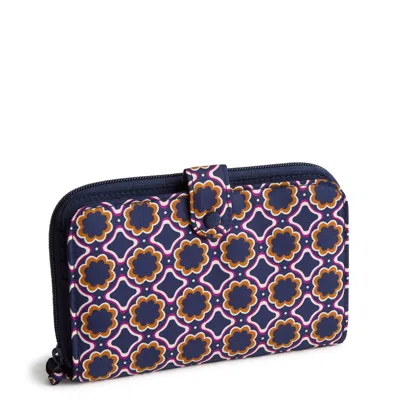 Vera Bradley Outlet Nylon Large Tab Wallet In Multi