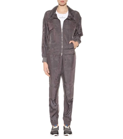 Shop Adidas By Stella Mccartney Essentials Track Pants In Grey