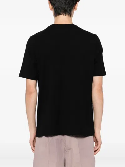 Maison Kitsuné Maison Kitsune Fox Head T Shirt In Black