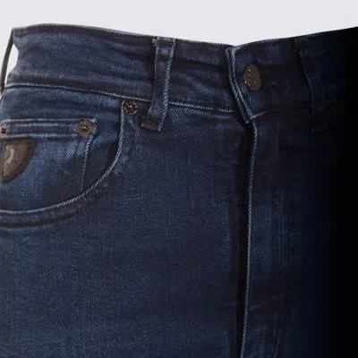 Lois Jeans Jeans Brushed Blue Black In Blue