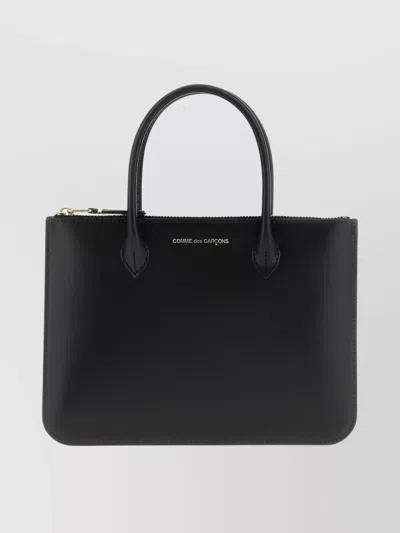 Comme Des Garçons Top Handle Clutch Bag Sa5100ha In Black