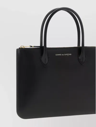 Comme Des Garçons Top Handle Clutch Bag Sa5100ha In Black