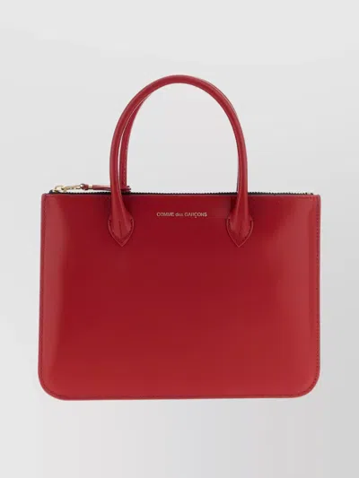 Comme Des Garçons Top Handle Clutch Bag Sa5100ha In Red