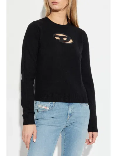 Diesel M-areesa Sweater In Black