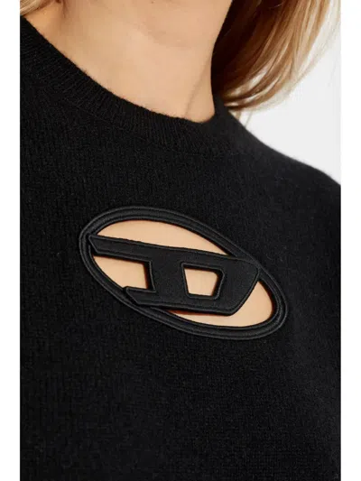 Diesel M-areesa Sweater In Black