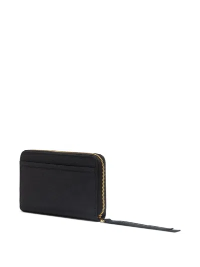 Bimba Y Lola Zip-around Wrist-strap Wallet In Black