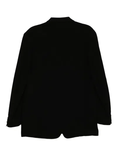 Y's Wool Blazer In Black