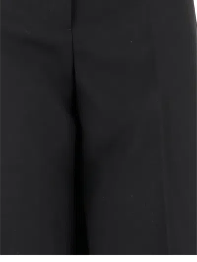 Jil Sander Wool Trousers In Black
