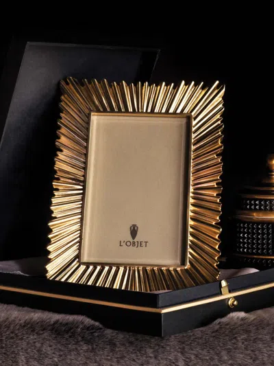 L'objet Ray Photo Frame (10cm X 15cm) In Gold