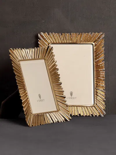 L'objet Ray Photo Frame (10cm X 15cm) In Gold