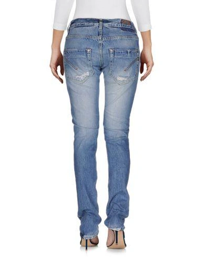 Shop Dondup Denim Trousers In Blue