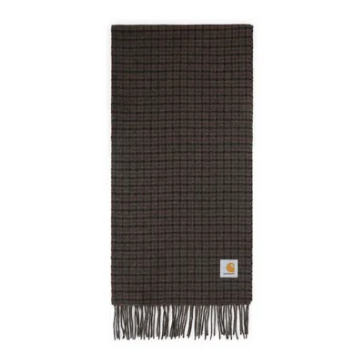 Carhartt Wip Lowis Vitola Heather Scarf In Brown