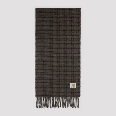 Carhartt Wip Lowis Vitola Heather Scarf In Brown