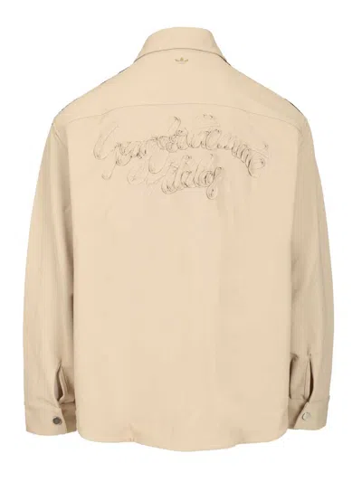 Adidas X Song For The Mute Shirt Shirts Beige In Neutral