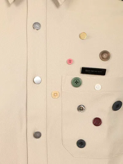 Adidas X Song For The Mute Shirt Shirts Beige In Neutral