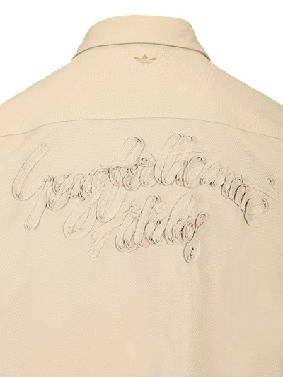 Adidas X Song For The Mute Shirt Shirts Beige In Neutral