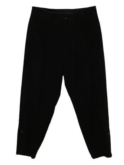Y's Wool Trousers In Black