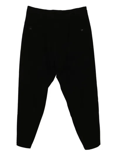 Y's Wool Trousers In Black