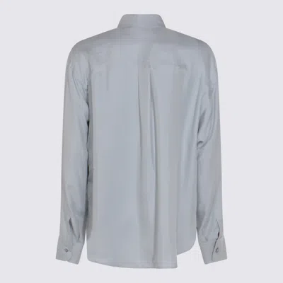 Antonelli Button-down Long-sleeved Shirt In Blue