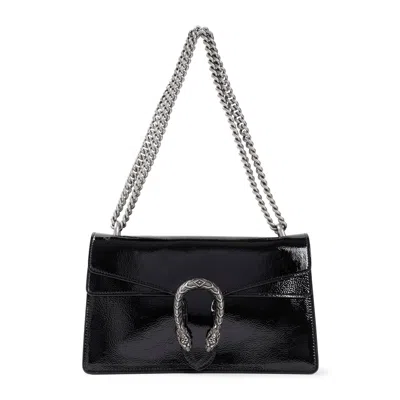 Gucci Womens Nero Dionysus Chain-strap Leather Shoulder Bag
