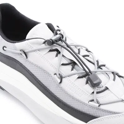 Moon Boot Chunky Sole Sneakers Featuring Mesh Panels In White