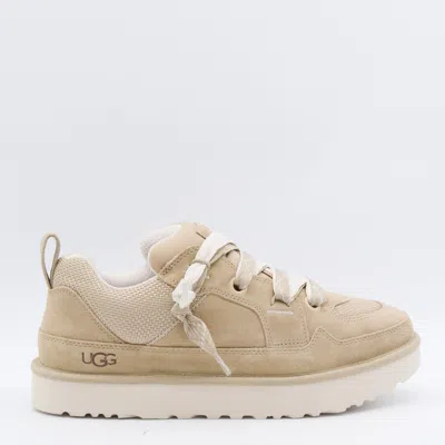 Ugg Lo Lowmel Mesh And Suede Sneakers In Animal Print