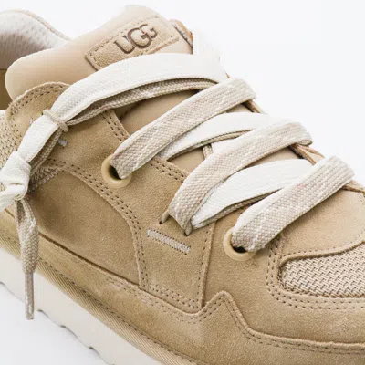 Ugg Lo Lowmel Mesh And Suede Sneakers In Animal Print