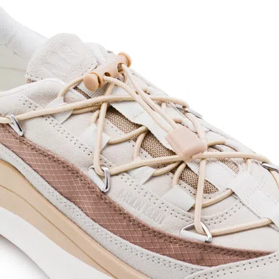 Moon Boot Logo Sneakers With Platform Sole And Pull-tab In Neutral