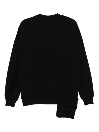 Y's Cotton Sweatshirt In Black