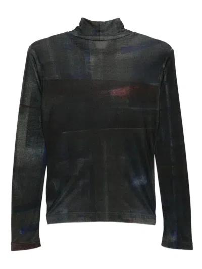 Y's Printed T-shirt In Blue