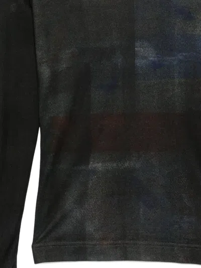 Y's Printed T-shirt In Blue