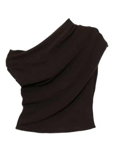 Staud Knit Jersey In Brown