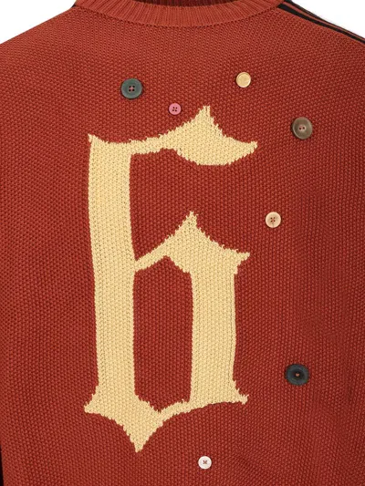 Adidas X Song For The Mute Sweater Knitwear Red In Red