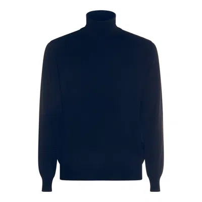 Altea Sweaters Blue And Green In Black